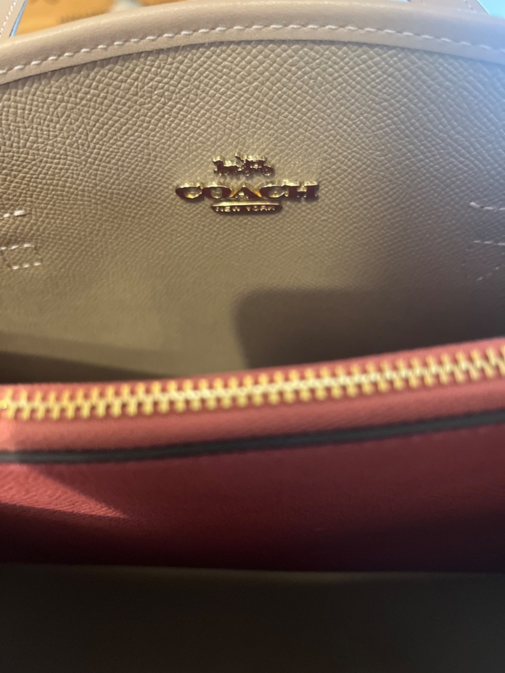 Coach Mollie 25 Signature Tote - Picture 6 of 8
